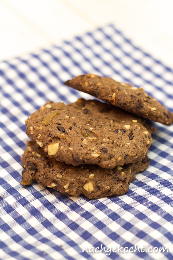 Schoko-Ingwer Cookies